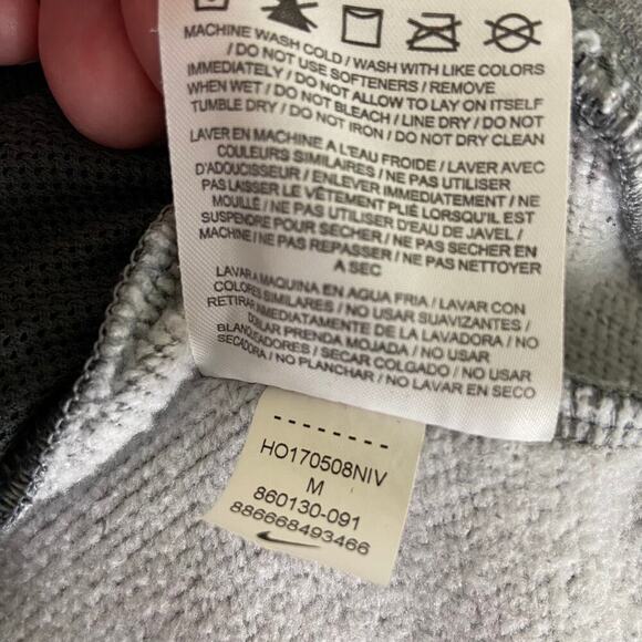 Nike Turtleneck Sweatshirt Women's Size M Gray Pullover Dri-Fit - Picture 8 of 12